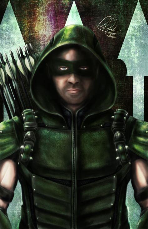 My Fan Art Of The Green Arrow From The Tv Series Arrow Artwork