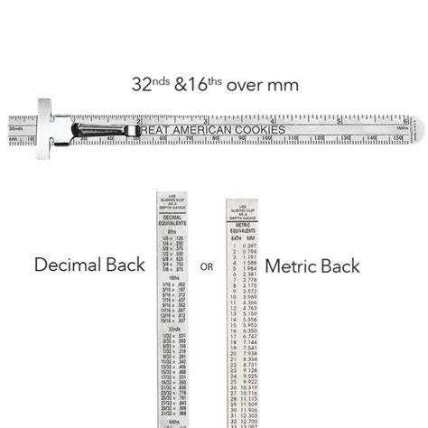 Promotional Custom Stainless Steel Pocket Ruler Top 32nds And 16ths