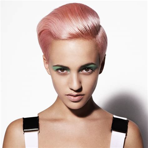 We did not find results for: Short pink haircut with masculine and feminine elements