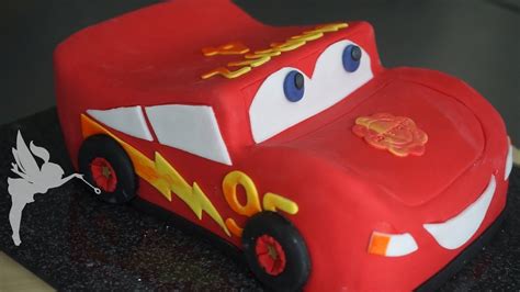 Coolest hot wheels racetrack birthday cake. Lightning McQueen Torte - Cars Fondant 3D Motiv Torte ...