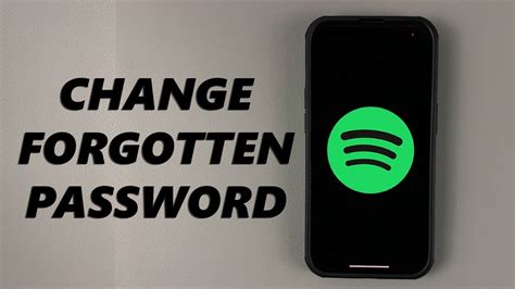 How To Change Forgotten Spotify Password Recover Spotify Account