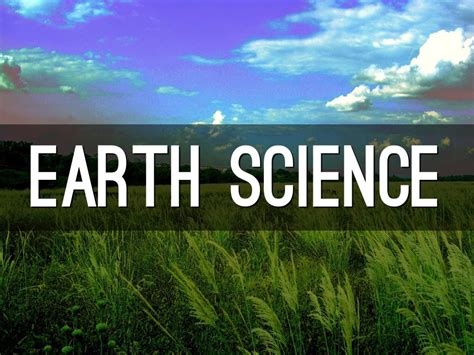 The list of earth disciplines includes geology, geography, oceanology. Unit 1: Intro to Earth Science - GLOBETROTTER SCIENCE SITE