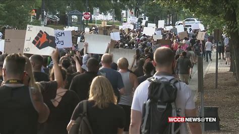 More Protests And Marches Held Across Uptown Charlotte Wccb Charlottes Cw