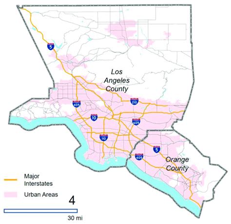 The Los Angeles Metropolitan Area And Its Major Highways Download