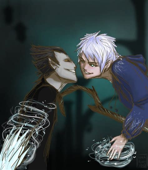 For Your Entertainment By ~feralnyxen On Deviantart Rise Of The Guardians Jack Frost X Pitch