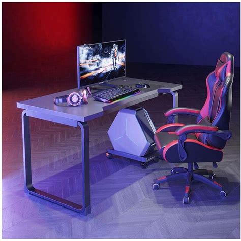 Yydd Gaming Desk And Reclining Gaming Chair Set Strong And
