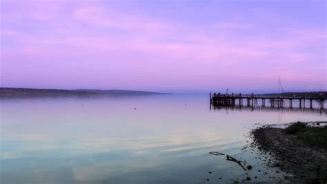 Ammersee Pier In Germany At Stock Footage Video 100 Royalty Free