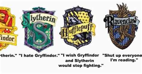 The Erudite Ravenclaw Accurate Representation Of The Hogwarts Houses