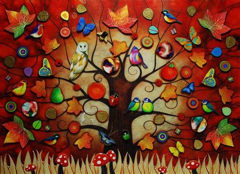Tree Of Life Autumn By Kerry Darlington Price Sold Out