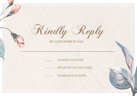 copy of wedding invitation rsvp postermywall