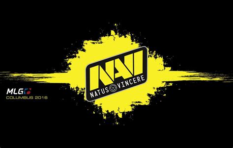Wallpaper Logo Navi Counter Strike Black Background