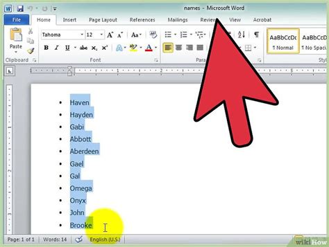 Multilevel lists cannot be sorted. Sorteren op alfabetische volgorde in Word: 8 stappen (met ...