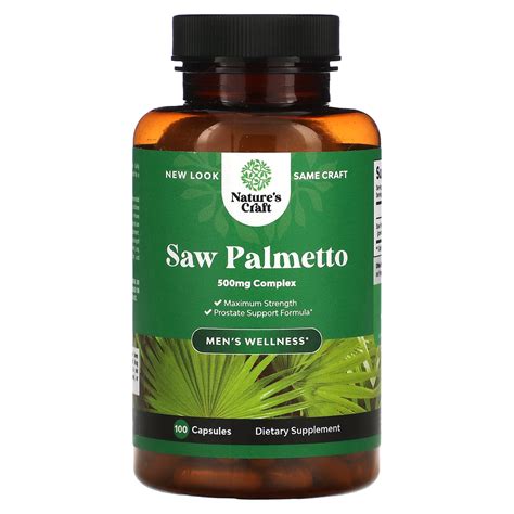 Natures Craft Saw Palmetto Mg Capsules