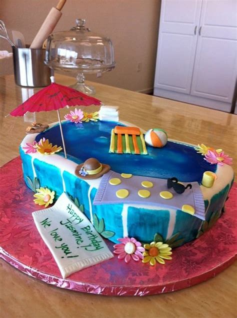 Pool Party Cake | www.cakesbygaby.com | By: Cakes by Gaby! | Flickr