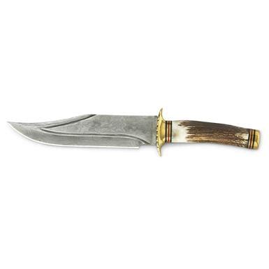 Twisted metal is a vehicular combat game. Trophy Stag Damascus Bowie Knife - 193343, Fixed Blade Knives at Sportsman's Guide