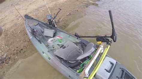 Diy Kayak No Drill Motor Mount And Trial Run Youtube