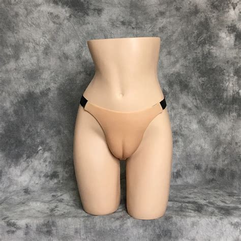 Aliexpress Com Buy Silicone Fake Vagina Artificial Vagina Bun Vulva T