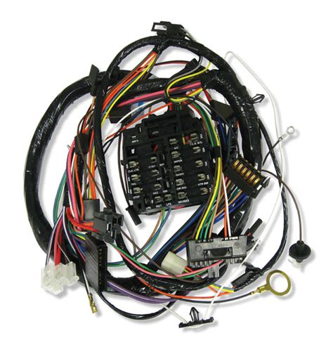 The supplied 2006 tundra tow package wiring harness has a wire labeled headlamp switch to vehicle trail lamps. Dash Wiring Harness, 1968 Chevrolet Nova/ Chevy II