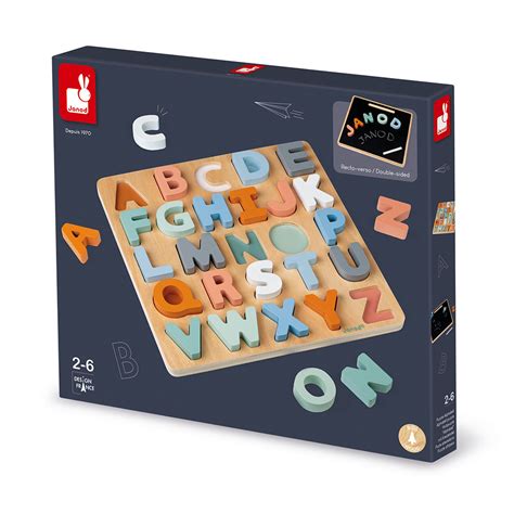 Learning the alphabet is great fun! Sweet Cocoon Alphabet Puzzle