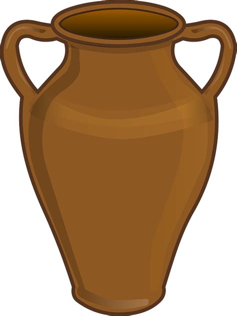 Vase Urn Clay Pot Free Vector Graphic On Pixabay