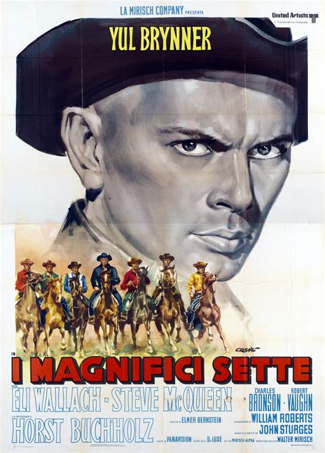 The magnificent seven (1960) fed up with being brutalized and impoverished because of outlaw raids led by a merciless brigand, the besieged citizens of a small mexican town hire seven american. The Magnificent Seven (1960)