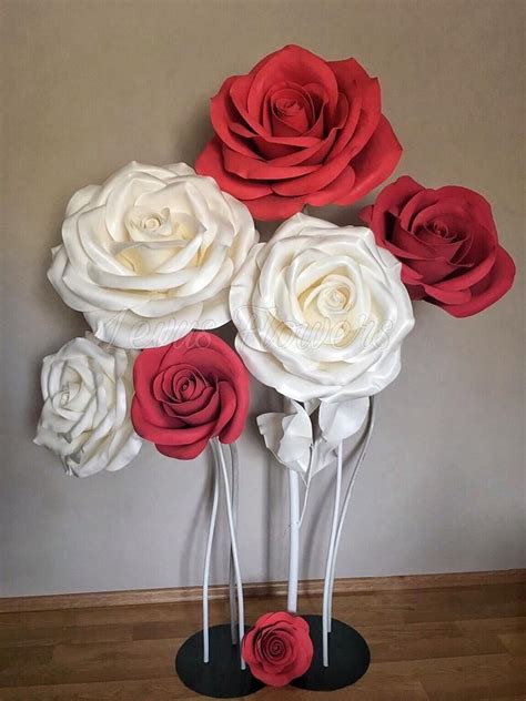 Maybe you would like to learn more about one of these? Giant Foam Standing Flowers - Set Foam Flowers With Stems ...