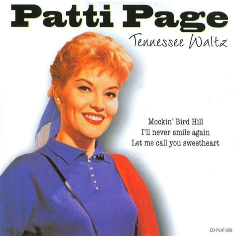 Patti Page The Tennessee Waltz Lyrics Musixmatch