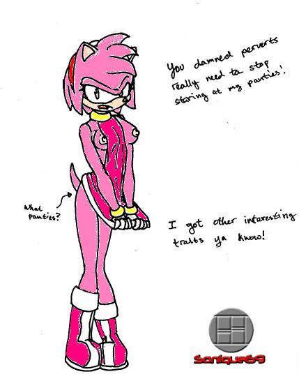 Rule 34 Amy Rose Beige Skin Color Female Female Only Fur Furry Hedgehog Pink Fur Sega Skin