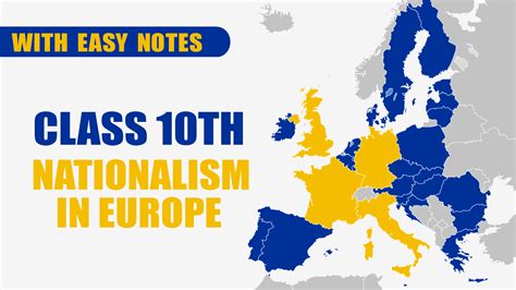 Class 10th Easy Notes History Ch 1 Nationalism In Europe