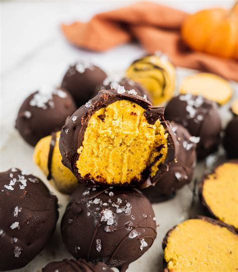 Pumpkin Spice Chocolate Truffle Paleo Vegan Shuangy S Kitchensink