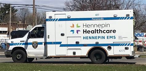 Hennepin Healthcare Ambulance 427 On Standby In South Minneapolis Mn