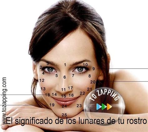 El Significado De Los Lunares De Tu Rostro Tozapping Com Lunares Tercer Ojo Chakras