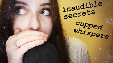 asmr can i tell you a secret with cupped pure inaudible whispering and hand movements