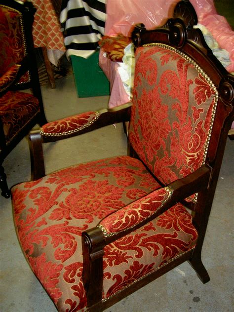 This set of chairs will make a great addition to your home. Furniture Restoration, Reupholstery, Schindler's ...