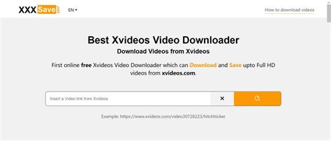 分間でXVIDEOSからHDポルノをダウンロードし保存できるXVIDEOSダウンローダー 選