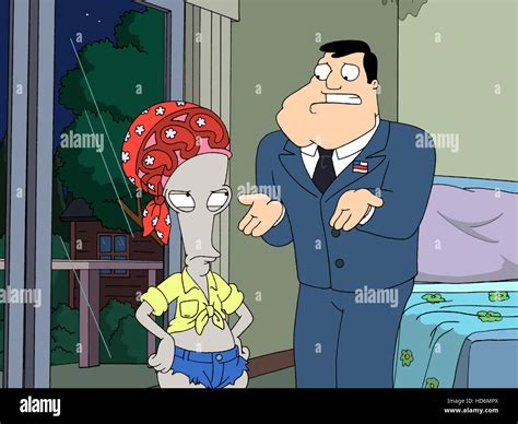 American Dad From Left Roger The Alien Stan Smith Brains Brains