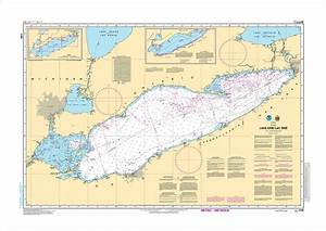 Chs Nautical Chart Chs2100 Lake Erie Lac Erie