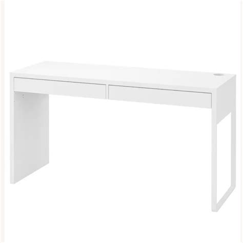 Ikea Micke Desk White Aptdeco
