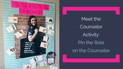 Meet The Counselor Activities 4 Ways To Introduce Your Role As The School Counselor
