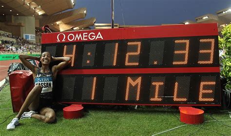 Huelva in hengelo, netherlands, on sunday, june 6. Sifan Hassan breaks mile world record in Monaco - AW