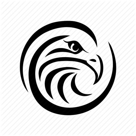Atlanta falcons logo, falcon, teal and black eagle head logo illustration png clipart. Animal, bird, eagle, head, security, shape, sign icon | Icon ... | Eagle silhouette, Geometric logo
