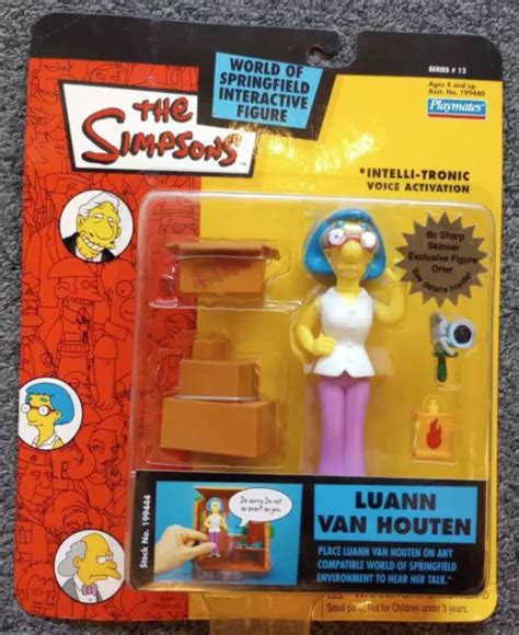 New Andluann Van Houten Simpsons Playmates Wos Series 12 Mom Action Figure 2899 Picclick