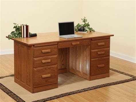99 Solid Cherry Executive Desk Ashley Furniture Home Office Check