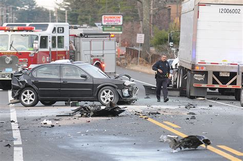 New York Driver David Cooper Escapes Serious Injury In Westfield Car