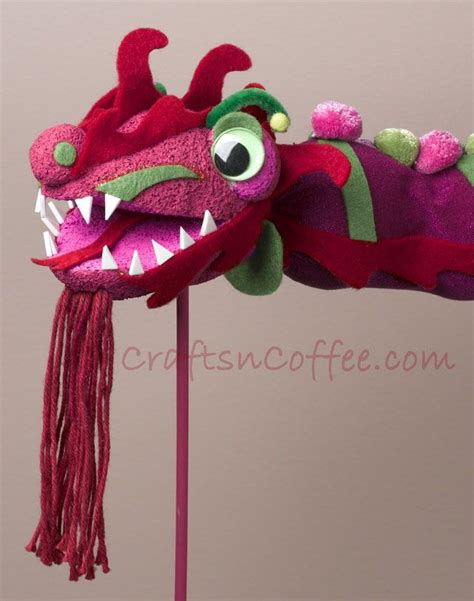 Dragon Puppet Puppets Kid Friendly Crafts