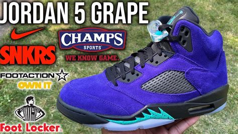 Air Jordan 5 Reverse Grape Live Cop Will These Sell Out Youtube