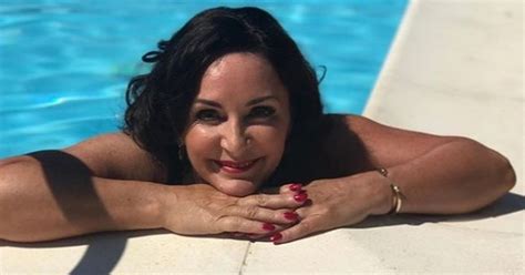 Shirley Ballas 58 Shows Off Stunning Figure In Sexy Swimsuit And