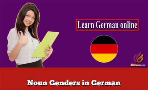 Noun Genders In German