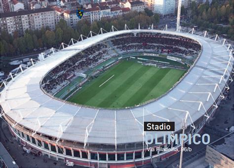 Stadio olimpico is located within the foro italico sports complex, north of the city of rome. Stadio Olimpico Grande Torino