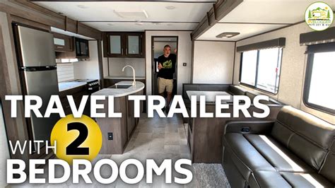 5 Great Travel Trailers With 2 Bedrooms Youtube